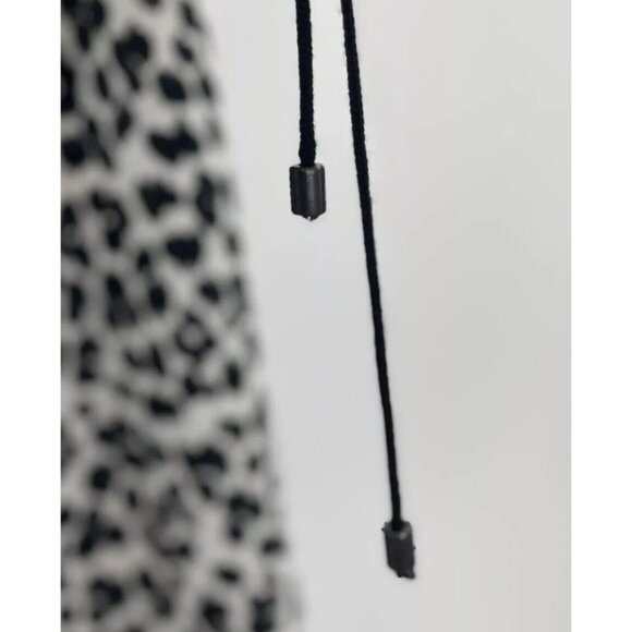 LOFT Women’s Black‎ & White Leopard Scoop Neck Sleeveless Blouse Size S Boho - Picture 5 of 10